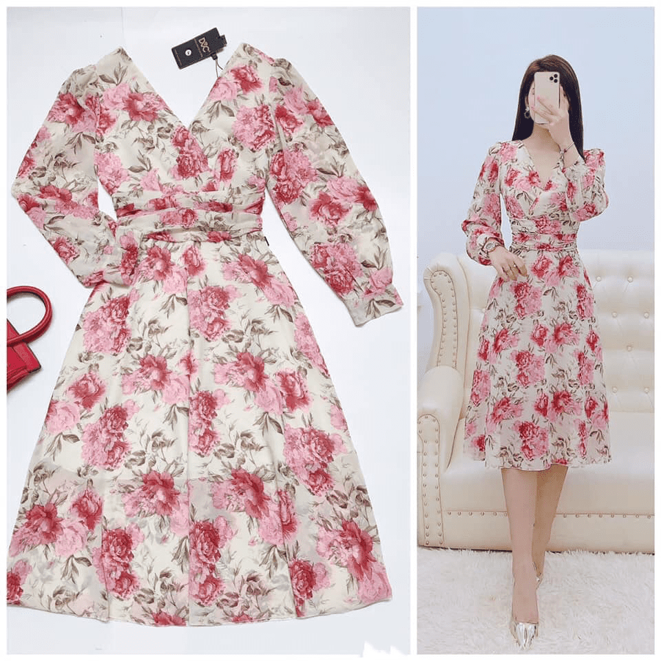 Mẫu váy voan đẹp 2019 Giá Chỉ hơn 300k Lami Shop
