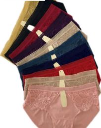 Combo 10 quần lót nữ vải su phối ren