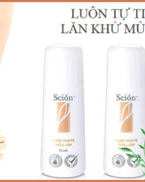 Lăn khử mùi cơ thể Scion™ pure white roll on hàng chính hãng