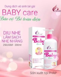 Dung dịch vệ sinh bé gái Baby Care Charme - 3760035680253