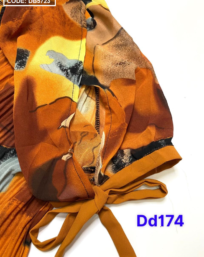 Đồ bộ quần ống rộng cổ vuông tay ngắn - DB5723