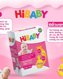 Siro Hibaby giúp trẻ ăn ngon cải thiện hệ tiêu hóa Hồng Tâm - 8938529135120