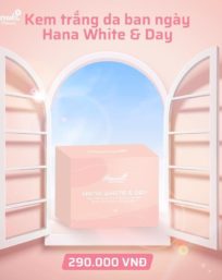 Kem face dưỡng trắng da ban ngày Hana White & Day Mini Hanayuki - 8936205370056