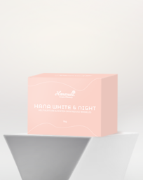 Kem dưỡng trắng da ban đêm Hana white & night mini Hanayuki chính hãng - 8936205370049