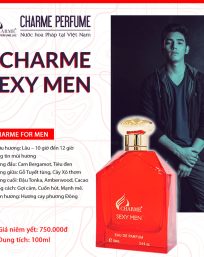 Nước Hoa Nam Charme Sexy Men 100ml - 8936194690845