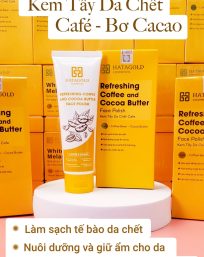 Kem Tẩy Da Chết Cafe Bơ Cacao Hatagold Cosmetics - 8936214120062
