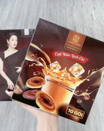 Combo 5 Hộp Cà Phê Nấm Linh Chi Laura Coffee Nhật Kim Anh - 8936206550006