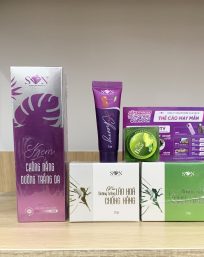 Combo Face Mụn Thâm Trắng Xanh SON Cosmetic + Chống Nắng SON Cosmetic - COMBOSON4