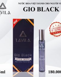 Nước Hoa Nam Lavila Gio Black Mini 15ml - 8936184450893