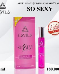 Nước Hoa Nữ Lavila So Sexy Mini 15ml - 8936184450954