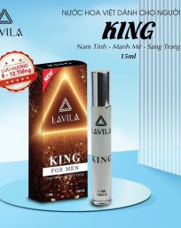 Nước Hoa Nam Lavila King Mini 15ml - 8936184450879
