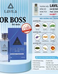 Nước Hoa Nam Lavila For Boss 75ml - 8936184450596