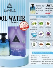 Nước Hoa Nam Lavila Cool Water 100ml - 8936184450589