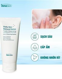 Sữa Rửa Mặt Daily Skin Natural Detox InnoSkin Foam Cleansing - 8809315252478