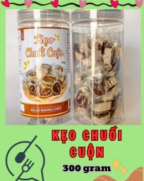 Kẹo Chuối Cuộn Thơm Ngon 300g - KCC