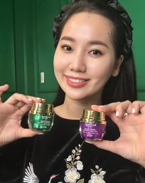 Kem Face Xanh Dưỡng Trắng Da Soo Young Mini Green Algae Whitening Cream - FACEXANHMINI