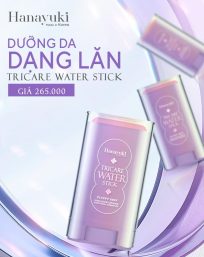 Lăn Dưỡng Da Hanayuki Tricare Water Stick Plump Skin - 8809548443506