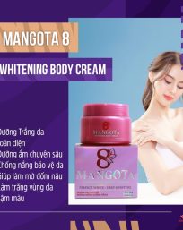 Kem Body Mangota 8 Whitening Body Cream - 8936079451295