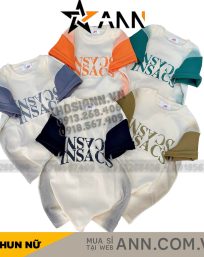 Áo thun nữ Baby Tee ôm body tay áo màu Raglan từ 35kg - 55kg - AG1355