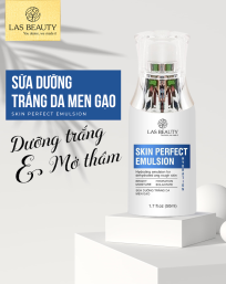 Sữa Dưỡng Trắng Da Las Beauty Skin Perfect Emulsion 50ml - 8938524466373