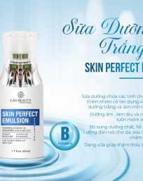 Sữa Dưỡng Trắng Da Las Beauty Skin Perfect Emulsion 50ml - 8938524466373