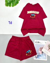 đồ bộ quần đùi áo tay ngắn in chữ Bango - DBO4766