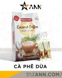 Cà Phê Dừa Coconut Coffee RockCofe Túi 30 Gói - 8935211600782