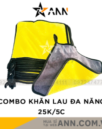 Combo 5 Khăn Lau Đa Năng 30x30cm - CBKHAN01