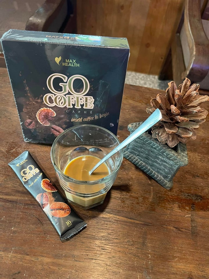Cà Phê Giảm Cân Go Coffe Max Health Hộp Lớn 12 Gói