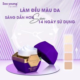 Kem Face Tím Ngừa Nám Lục Tảo Soo Young – Green Algae Melasma Cream