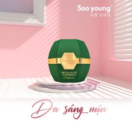 Kem Face Xanh Dưỡng Trắng Lục Tảo Soo Young – Green Algae Whitening