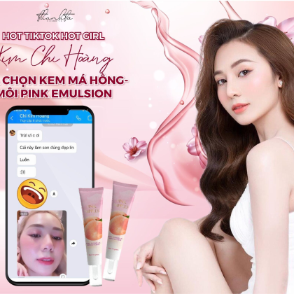 Kem Dưỡng Má Hồng Thanh Tô Cosmetics Pink Emulsion chính hãng