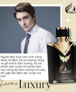 Charme Luxury là sản phẩm nước hoa dành cho nam của thương hiệu Charme Perfume