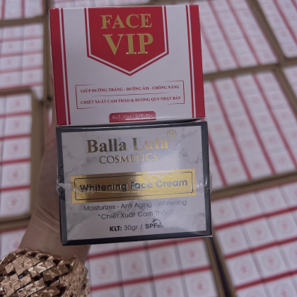 Kem Face Balla Luta VIP Đỏ Thượng Lưu 30g  cải tiến Mới chiết xuất từ đương qui Nhật Bản