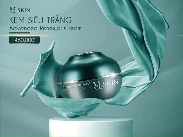 Advanced Renewal Cream - Kem siêu trắng MQ Skin giúp trả lại làn da trắng sáng