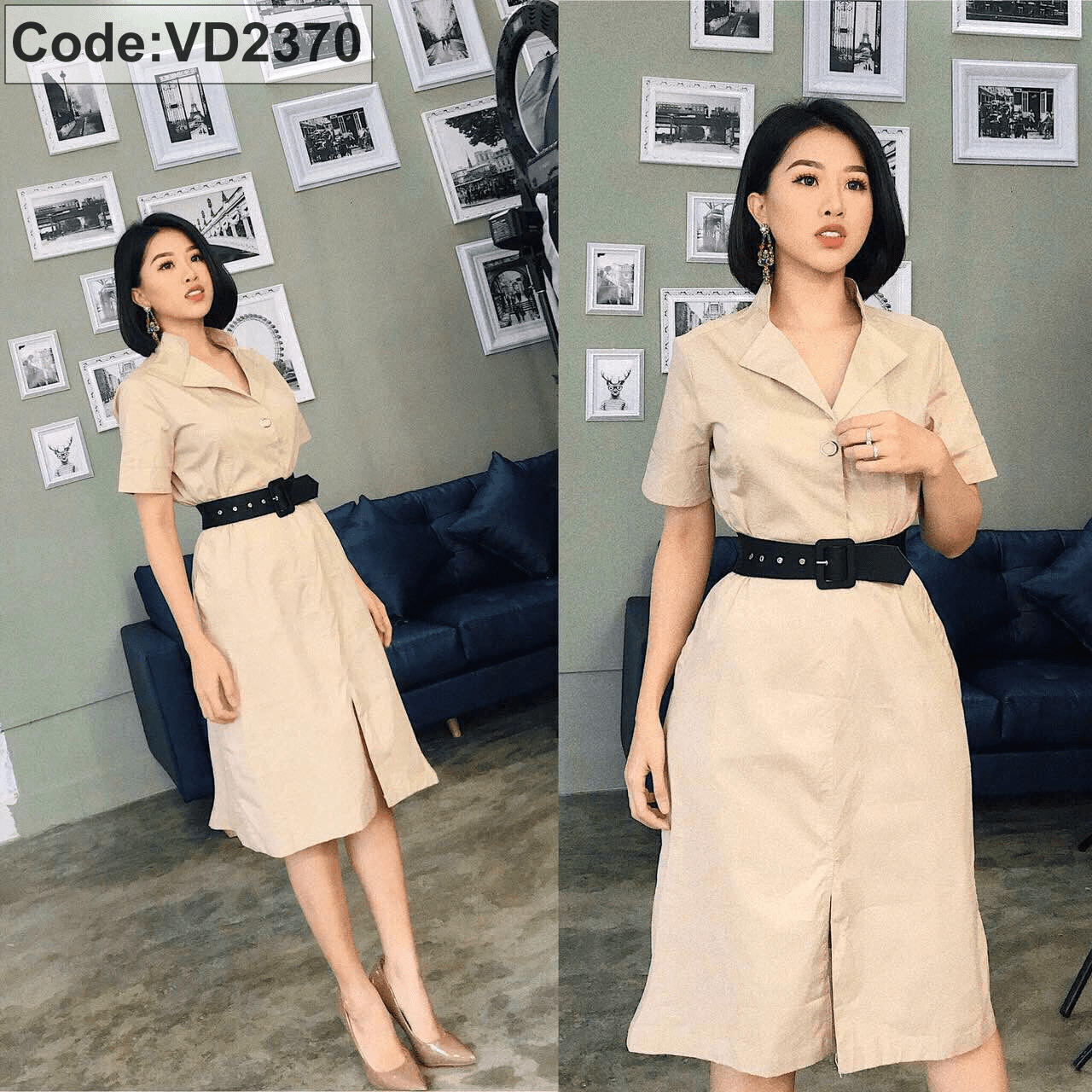 HBV1260 - Kate Silk Dress | HUONG BOUTIQUE