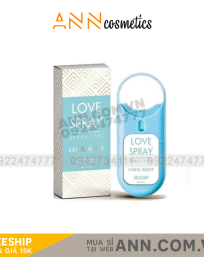 Xịt Thơm Miệng Love Spray Cool Mint Qlady Onaya( cận date) - 8938521373698