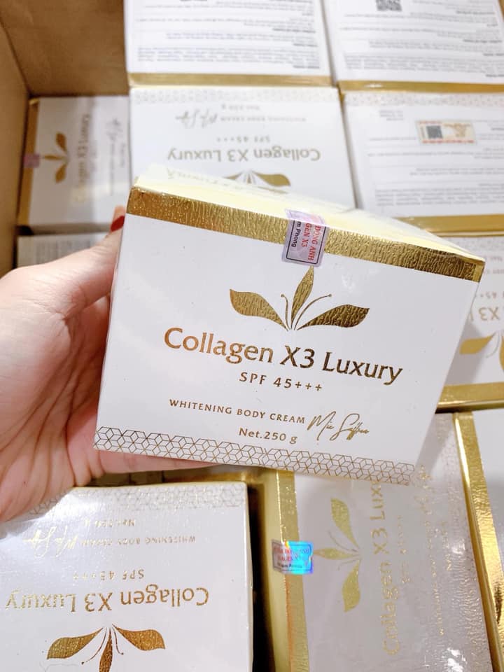 Kem body Collagen X3 Luxury phiên bản mới