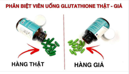 Chính thức thông báo tới tất cả các quý khách hàng viên uống Glutathione đã xuất hiện hàng giả