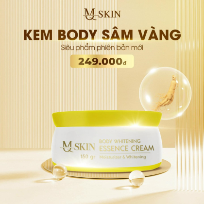 Kem Body Sâm Vàng MQ Skin Essence Cream (Tặng Kích Trắng)