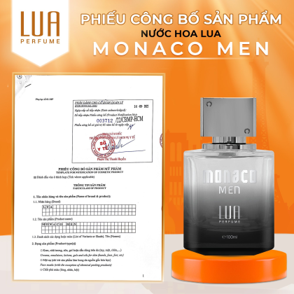Nước Hoa Nam Monaco Men 100ml LUA Perfume