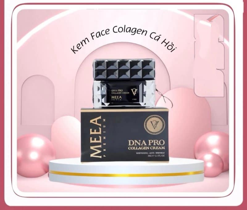 Kem Face Collagen Cá Hồi DNA Pro V2 Meea Origin Phiên Bản Mới 30g