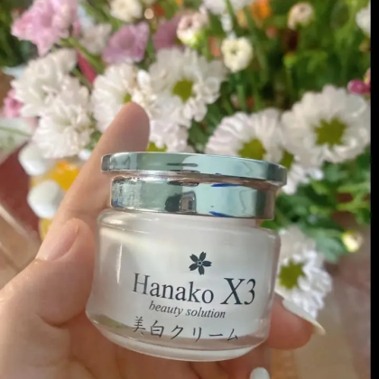 Kem Face Hanako X3 Beauty Solution Dưỡng Trắng Da